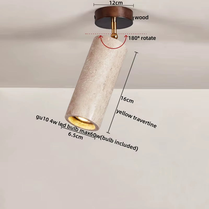 Home Lighting LED Ceiling Lights Fixtures Spot Light Aisle Corridor Hallway Natural Stone Modern Ceiling Lamp Plafondlamp