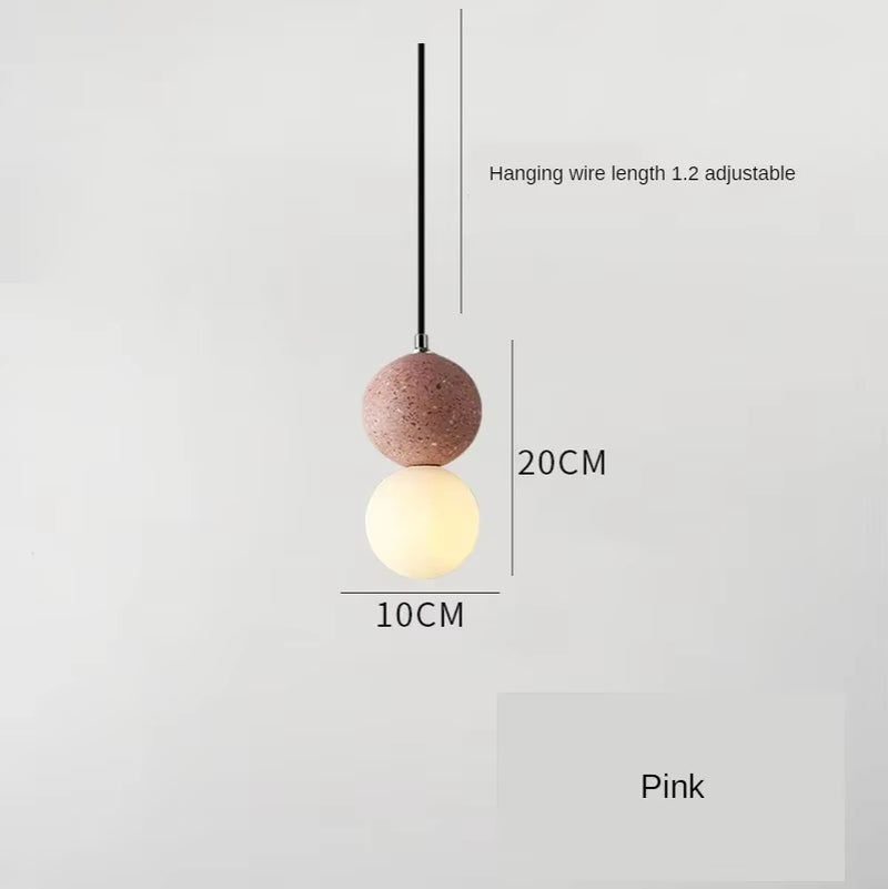 Minimalist Creative LED Pendant Lights Nordic Glass Lamp Shade Chandelier Bedroom Restaurant Kitchen Decor Hanging Light