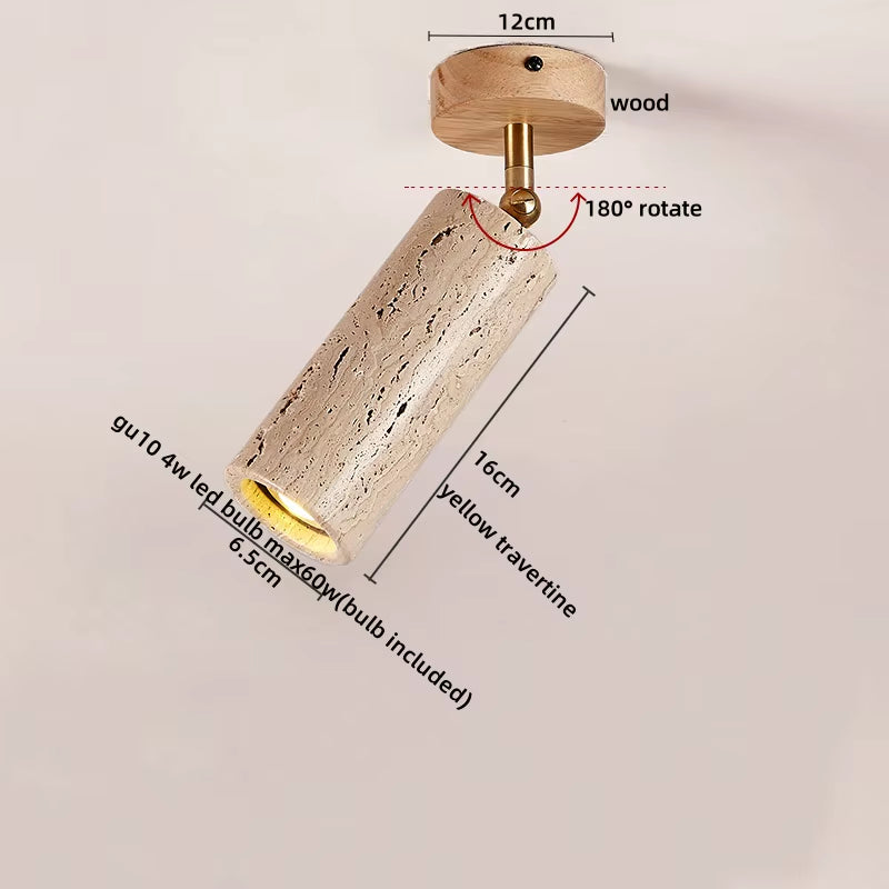 Home Lighting LED Ceiling Lights Fixtures Spot Light Aisle Corridor Hallway Natural Stone Modern Ceiling Lamp Plafondlamp