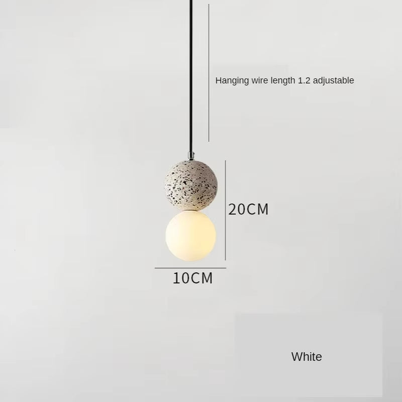 Minimalist Creative LED Pendant Lights Nordic Glass Lamp Shade Chandelier Bedroom Restaurant Kitchen Decor Hanging Light