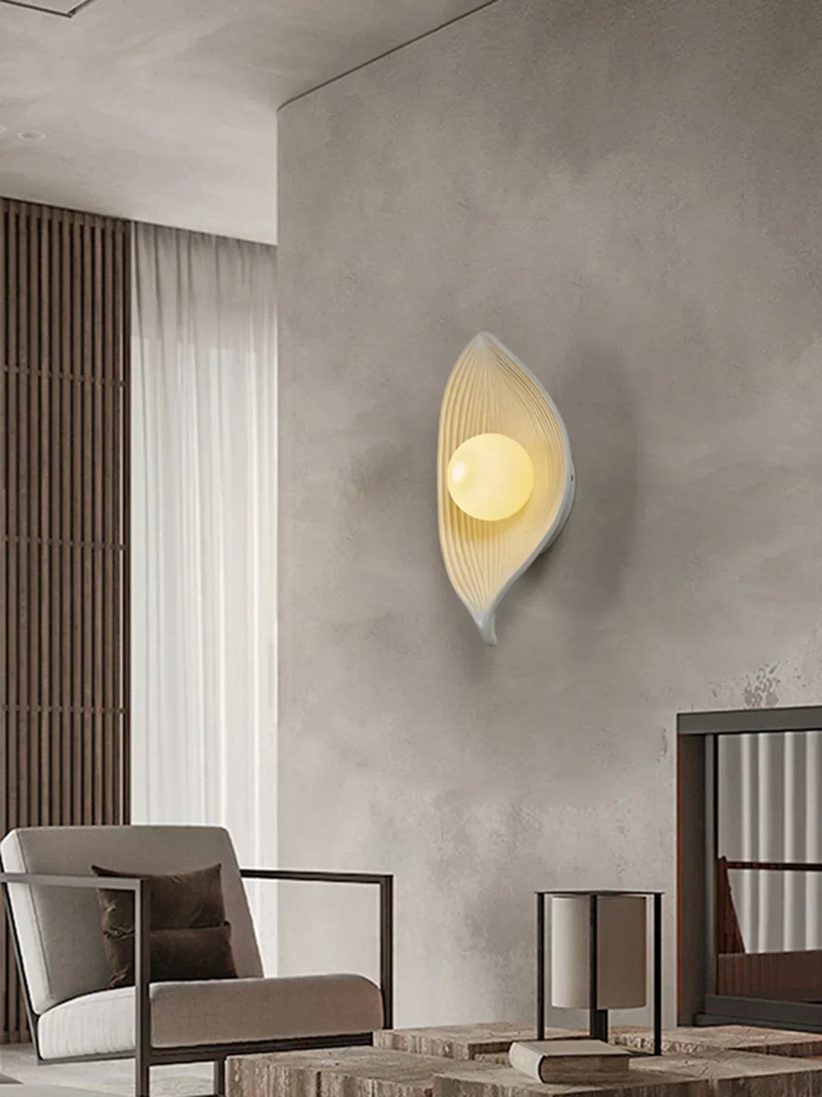LED Wall Sconces Bedroom Living Room Corridor Porch Background Lamps Lighting Home Decor G4 Vintage Leaf Resin Wall Lamps